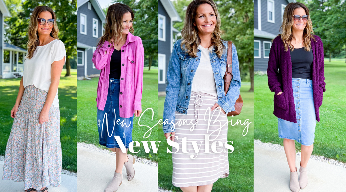 New styles for a new season 