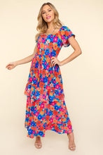 Load image into Gallery viewer, The Stacey Floral Maxi Ruffled Dress with Side Pockets
