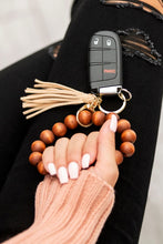 Load image into Gallery viewer, Wooden Key Ring Bracelets
