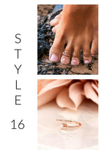 Load image into Gallery viewer, Sterling Silver Toe Rings
