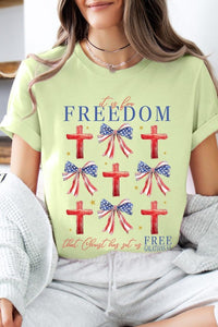 It's For Freedom Graphic T Shirts