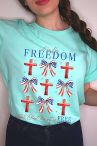 It's For Freedom Graphic T Shirts