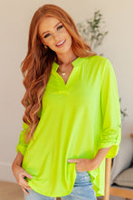 Load image into Gallery viewer, The Amelie Top in Neon Green
