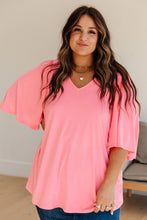 Load image into Gallery viewer, The Shea Blouse in Neon Pink
