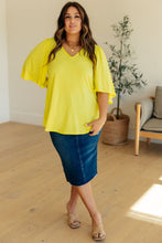 Load image into Gallery viewer, The Shea Blouse in Neon Yellow
