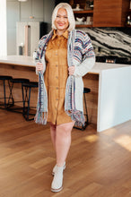 Load image into Gallery viewer, Don&#39;t Hang Up Faux Suede Shirt Dress
