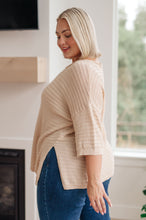 Load image into Gallery viewer, High Tide Oversized Top in Cream
