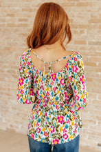 Load image into Gallery viewer, It&#39;s a Kind of Magic Floral Peplum
