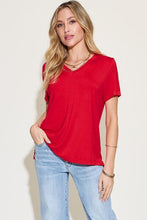 Load image into Gallery viewer, V-Neck High-Low T-Shirt

